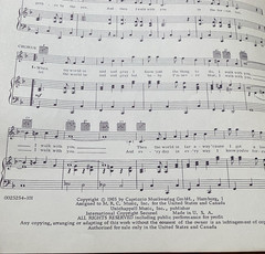 Vintage 1960&rsquo;s Midnight Cowboy What The World Needs Now Sheet Music Lot 4 USA