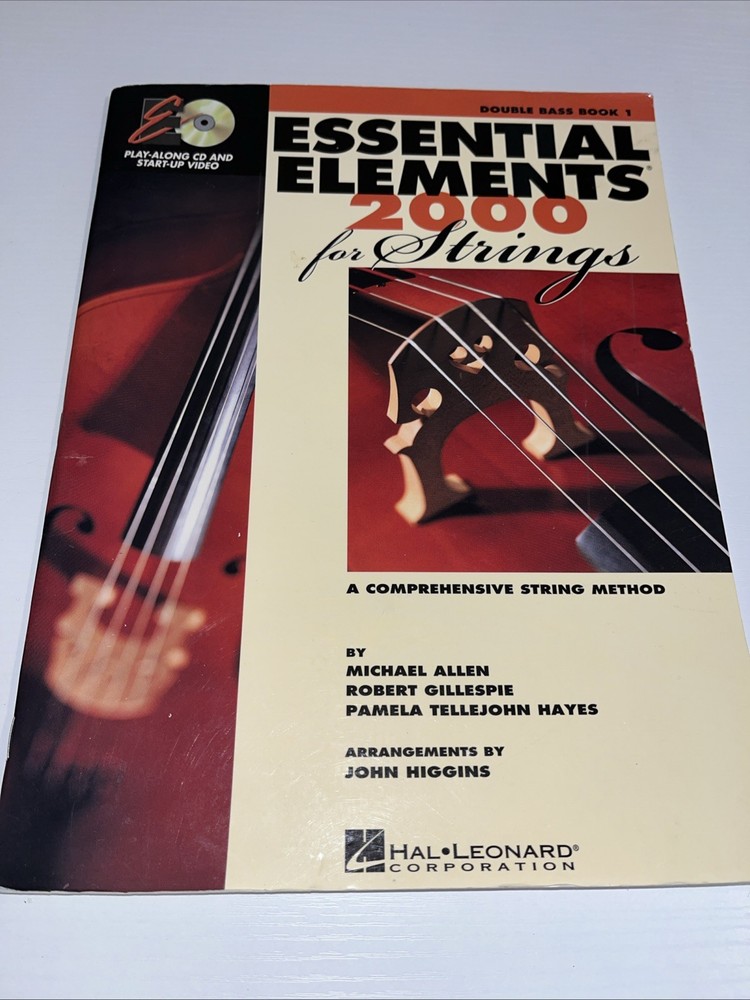 HAL LEONARD Essential Elements 2000 for Strings, Double Bass 1, CD #HL00868052