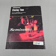 Closing Time Semisonic 1998 Vintage Sheet Music Guitar Tab Vocal