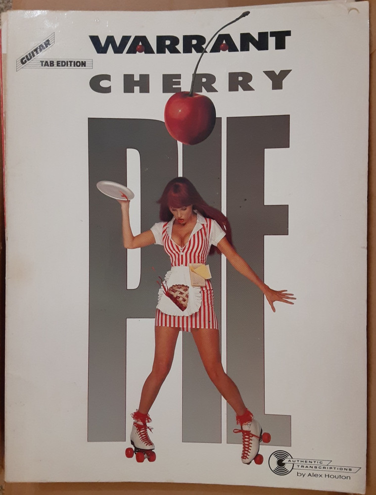 Warrant – Cherry Pie – Guitar Tab Book Tablature Sheet Music Songbook