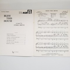 Bless This House Ethel Smith All Organ Ser. 42 Charles Hansen Vintage Music Book