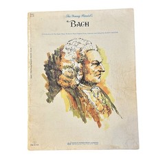 Vintage Sheet Music Book The Young Pianist BACH Collection Easier Piano 1970