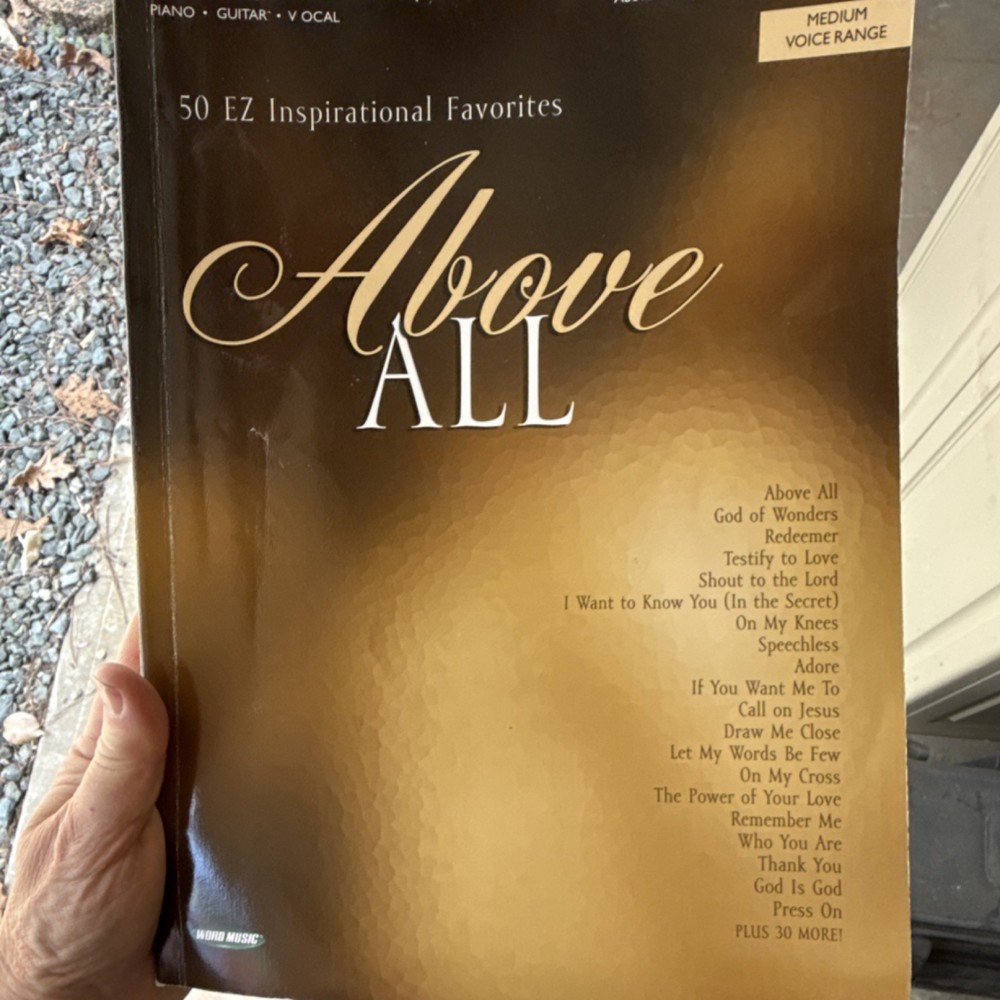 Hal Leonard Sheet Music Song Book Piano Guitar Vocal Religious & Devotional