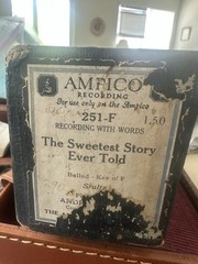 Ampico Player Piano Rolls – The Sweetest Story Ever Told & At Dawning – 1920s