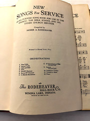 2 Service Songs Hymn Books The Rodeheaver Hallmack Co. Hardcover 1929 1934