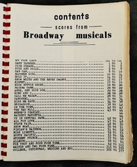 Show Tunes 1100 Tunes Chords, Bridge, Lyrics, Melody Line circa 1950-60 VTG
