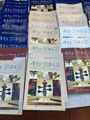 Lot ALL FOR STRINGS BOOKS Bulk For Orchestra + A Few Extra Books Of Sheet Music