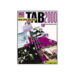 « BASS TAB 2000 »-BASS RECORDED VERSIONS MUSIC BOOK-BRAND NEW ON SALE GUITAR RARE!