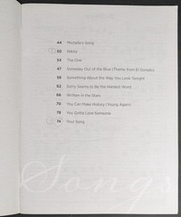 Elton John Love Songs Songbook 1975 Hal Leonard Easy Play Book Tablature Lyrics