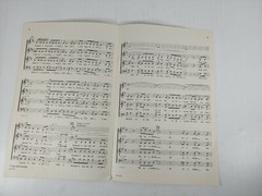 Neil Young After The Gold Rush Pop Choral Showcase 1983 Warner Bros Sheet Music