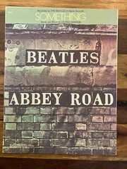 BEATLES Something George Harrison Original USA Sheet Music 8 1/2 x 11&Prime;