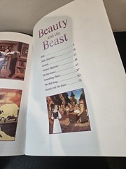 Vintage 1991 Disney Beauty and the Beast Easy Piano Songbook Sheet Music Menken