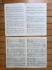 English Cathedral Anthems- Treble Voices & Boys/Men (3 Vintage Scores)