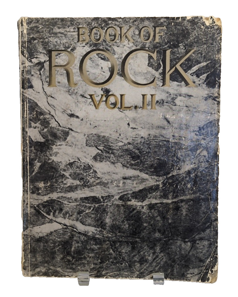 Book Of Rock Vol II Sheet Music Song Book Piano Guitar Vocals 1960s-70s M18