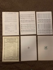 Choral Music Arrangements — Total of 23 Compositions — Condition Varies w/ ea