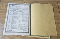 Schirmer&rsquo;s Library of Musical Classics Selected Sonatinas 1904 and Clementi 1941