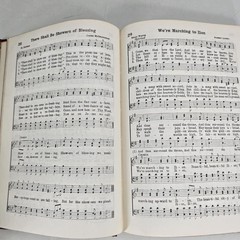 All-American Church Hymnal Piano Organ Solo Singer Christian Songbook Music Vtg