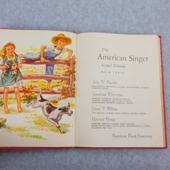 American Singer 2nd Edition Books 1 & 2 Children&rsquo;s Songs Hardcover Vintage
