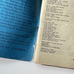The Blue Book for Male Voices Twice 55 Vocal Selections C.C. Birchard & Co. 1926