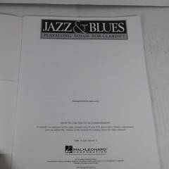 Hal Leonard Jazz Blues Playalong Solos Clarinet Book/Online Audio