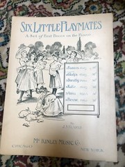 6-pack 11×14 sheet music pre-1920 Kids/Childhood Days