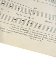 Vtg 1968 Sweet Sue Just You John W Schaum Piano Solo Sheet Music