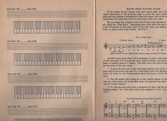 Vintage 1936 Robinson’s Music Fundamentals Reference Work Book Scales Rhythms