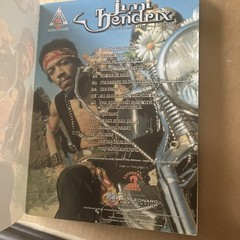Jimi Hendrix Saturn Delta Guitar Music Book