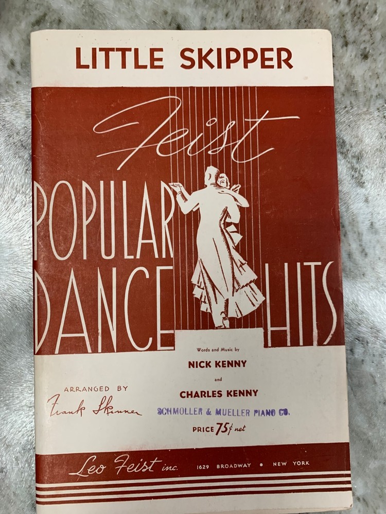 1939 Sheet Music « Little Skipper » By Nick & Charles Kenny Multiple Instruments