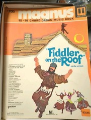 Fiddler On The Roof Organ Selections Sheet Music PB Charles Hansen Magnus Organ
