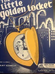P 3-pack of Vintage 9×12 Sheet Music