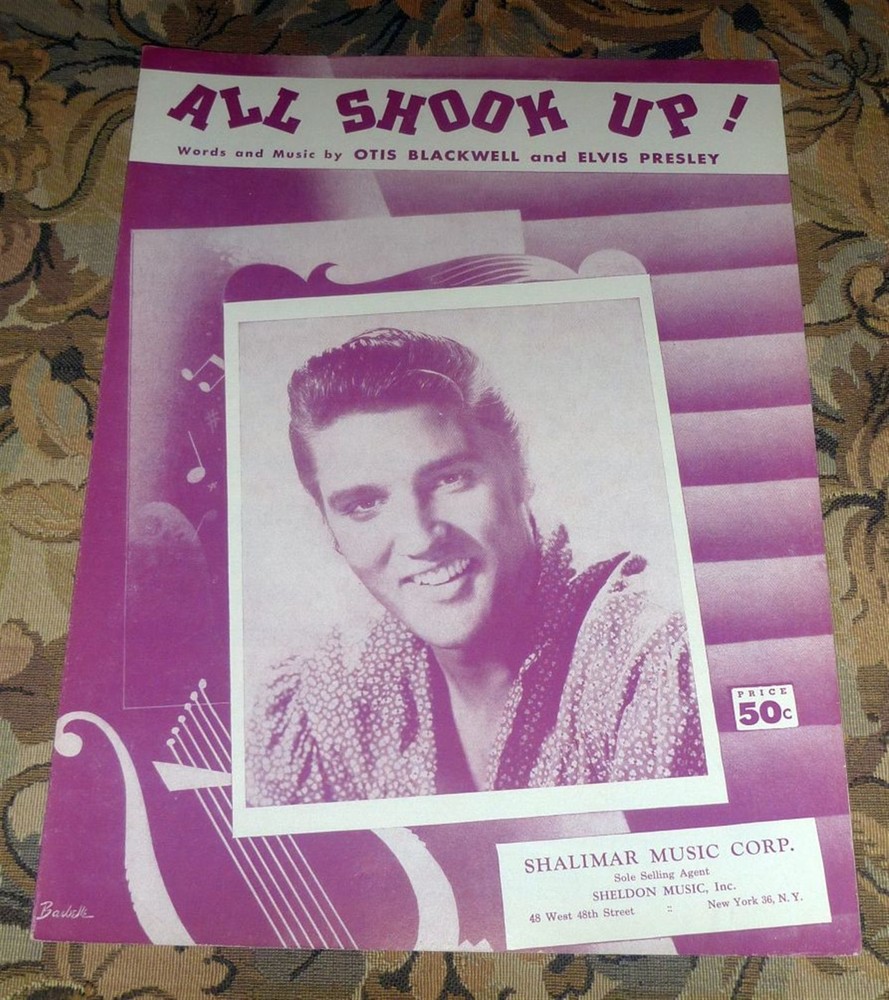 Elvis Presley Sheet Music – All Shook Up! (1957)