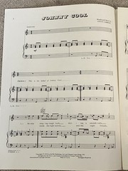 1976 JOHNNY COOL Sheet Music STEVE GIBBONS BAND by Steve Gibbons