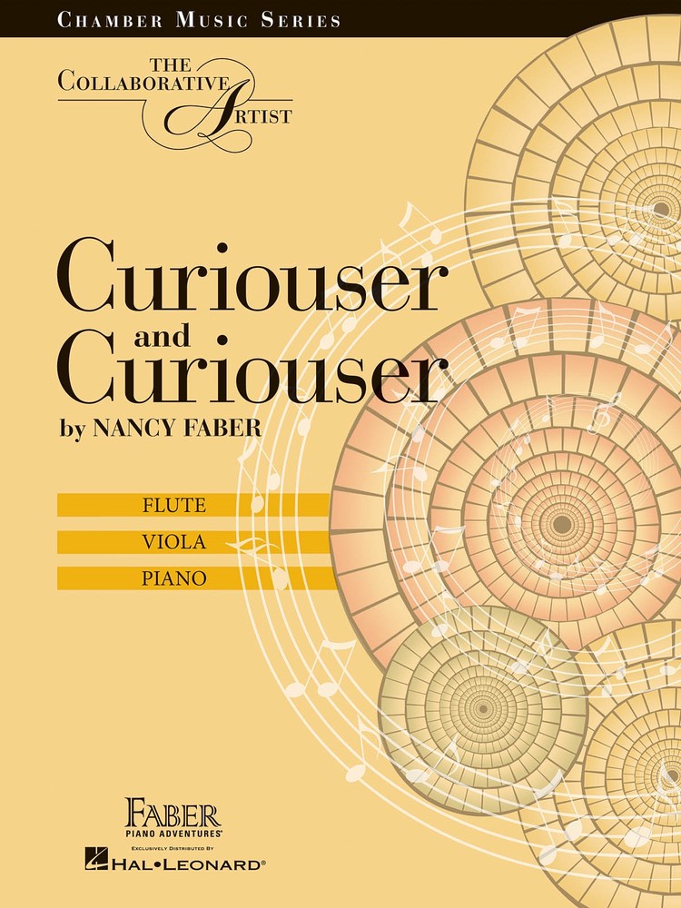 Curiouser & Curiouser Chamber Trio Flute Viola Piano Sheet Music Faber Book