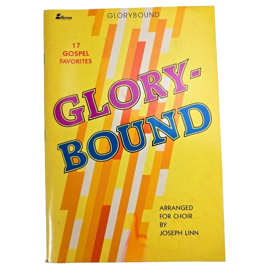Glorybound 17 Gospel Favorites Choir Songbook Piano Christian Linn Lillenas 1985