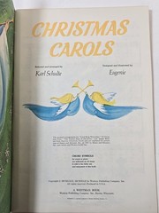 New Vintage 1969 Whitman Christmas Carols Book Organ & Guitar Arrangements 39