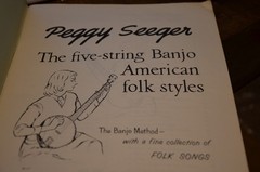Peggy Seeger The Five-String Banjo American Folk Styles Book 1960 Hargail