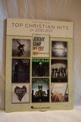 Top Christian Hits 2010-2011 Piano Vocal Sheet Music Guitar Chords 20 Songs Book