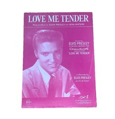 Vintage Sheet Music Lot Of 15 1930s-1970s Elvis Love Me Tender Patti Page & More