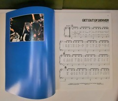 Vintage Near Mint Bob Seger & The Silver Bullet Band Music Song Book Live Bullet