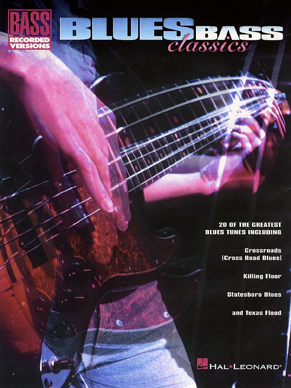 Blues Bass Classics Bass Guitar Tab Intermediate Sheet Music Lyrics Book