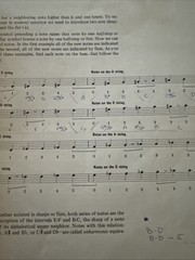 Teach Yourself Rock Bass by David Gross published by Amsco 61 pages (S714)
