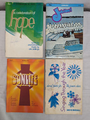 Vintage Gospel Songbooks Lot of 12 Various Titles Read Description