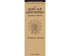 INSTRUMENT CASE BOOK SERIES THE GUITAR GRIMOIRE CHORDS & VOICINGS BOOK FISCHER