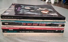 ​10 Vintage Artist Songbooks Lot Heart Whitney Beatles Elvis Janis Joplin PVG