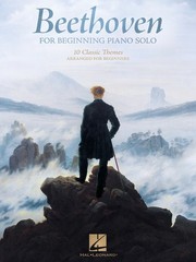 Beethoven for Beginning Piano Solo Easy Classical Sheet Music Hal Leonard Book
