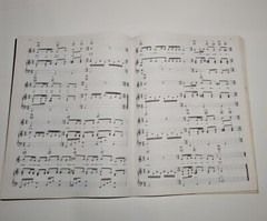 Vintage Song Book LES MISERABLES Piano Vocal 80 Pages 14 Songs VG Condition
