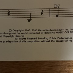 Robbins Music Corp Somewhere, My Love (Lara&rsquo;s Theme Doctor Zhivago) Organ Solo