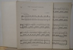 The Gallant Heroes March – E. Sparrow – Sheet Music 1906