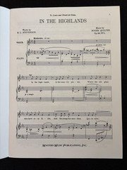 Roger Quilter Two Songs Op 26 Low Voice Vocal Solo Sheet Music